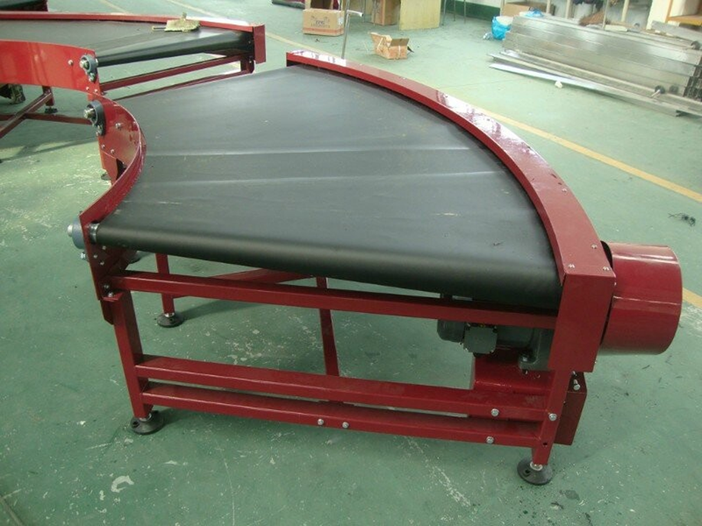 Customizable Speed PVC or PU Belt Conveyor with Adjustable Height