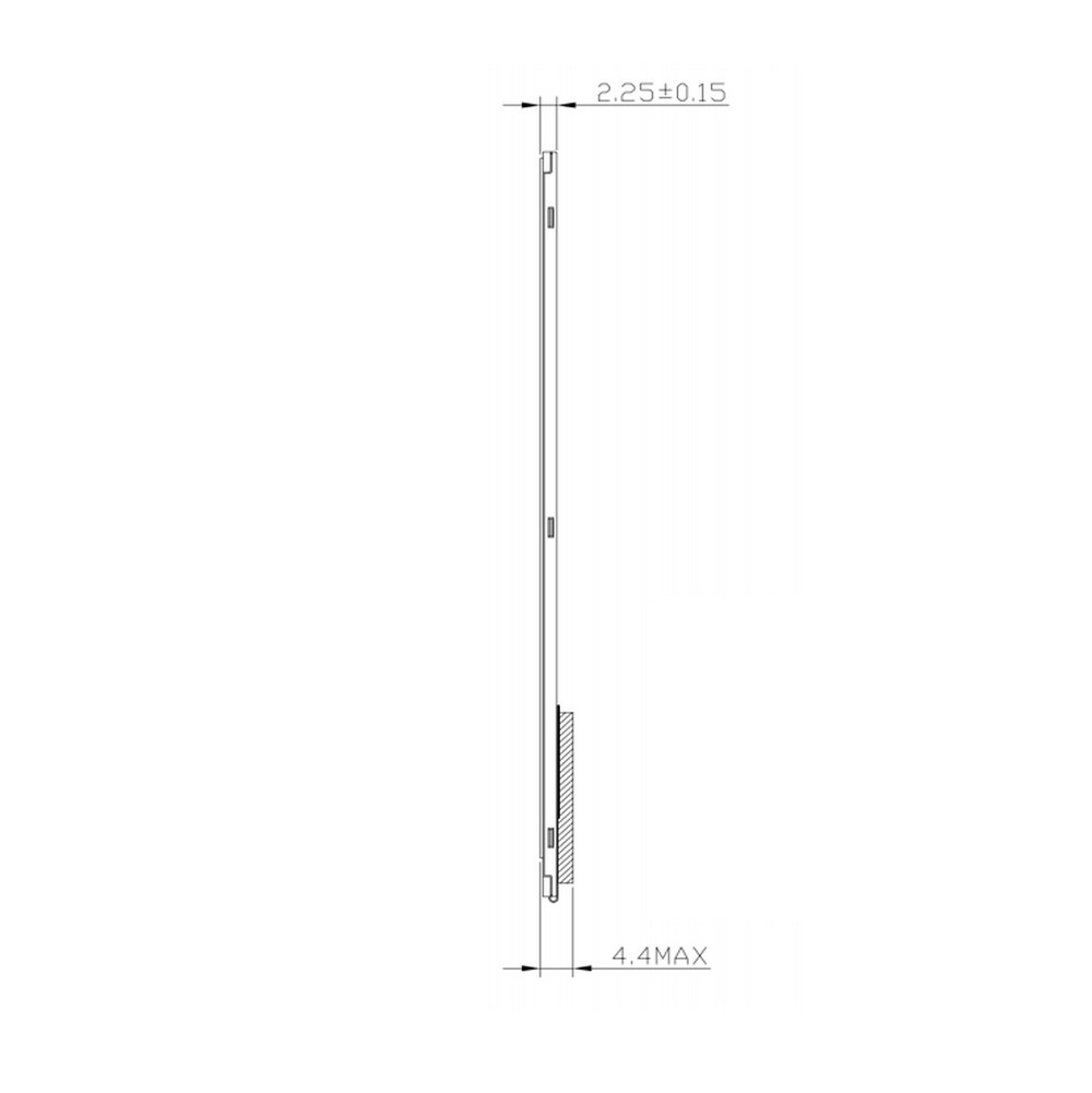 480*854 Dots IPS LCD Module 32pin FPC 4.5 inch TFT LCD Screen
