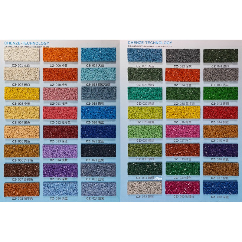 Green EPDM Rubber Granules 1-3mm for Playground | Durable