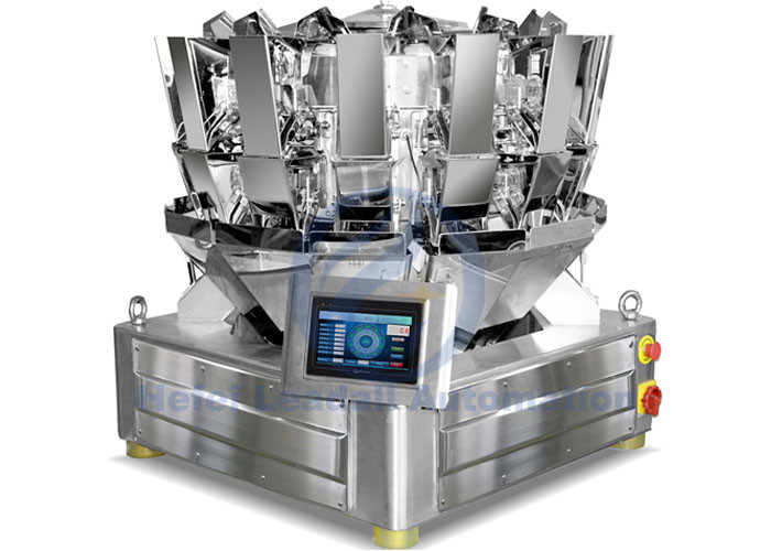 20g To 1kg Granule Multi Head Weighing Machine / Auto Weighing Machine