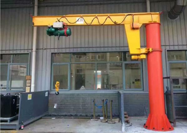 Quality 125Kg-5000Kg Fixed Column Mounted Jib Crane 360 Degree Rotation for sale