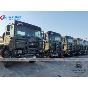 290HP 10000L Sinotruk Howo 4x4 Off Road Fuel Tank Truck