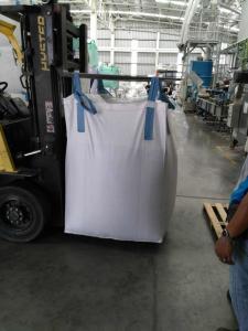China 2 Tons Dust Proof Bulk PP Woven Big Bag For Construction Concrete Sand wholesale