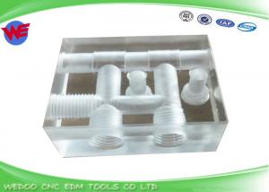 China Sodick 3050651 Aspirator Block Upper / Lower S5026 EDM Spare Parts Pipe 66.5*53.5*30 wholesale