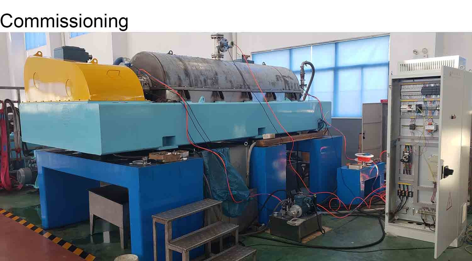 Stainless steel fully automatic decanter centrifuge for fish oil extraction