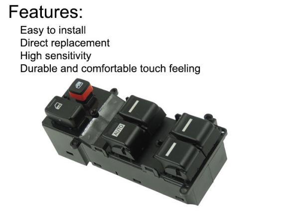 Quality Easily Install Master Window Switch 35750-SDA-H15 Front Driver Side for sale