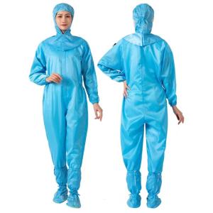 Autoclavable Cleanroom Anti Static Garments ESD Dust Proof Clothing