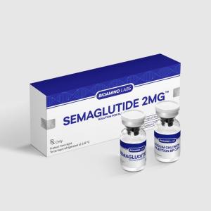 China Customized Adhesive Semaglutide Injection 2ml Vial Label Sticker Printing MOQ 100pcs wholesale