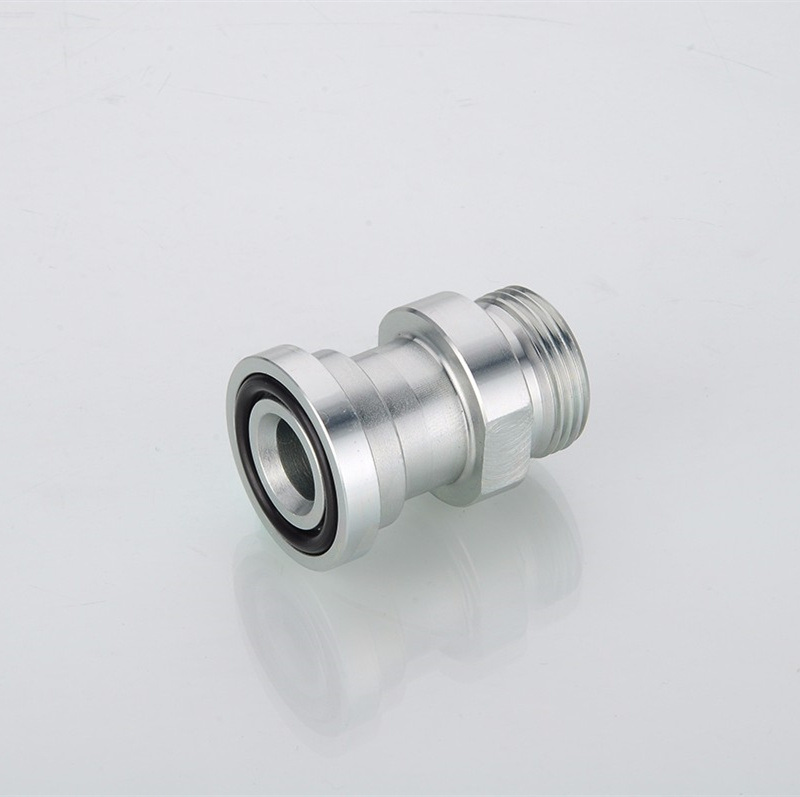Flange Tube Union Hydraulic Adapter Flange Hydraulic Connection Hydraulic Fittings Adapters