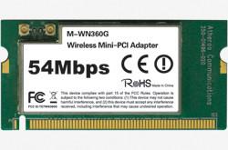 China WiFi Module 54M Wireless Mini-PCI Adapter HR-MG161 wholesale