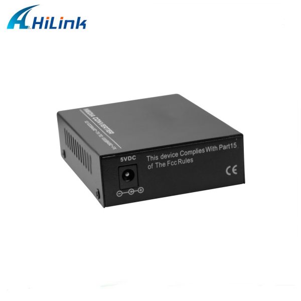 Dual Fiber 25KM Single Mode SC Media Converter 10/100M Tx To 100M Fx 2 Ports