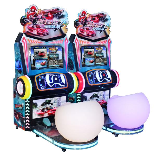 Quality Wheel Car Racing Game Machine / One Player Children Arcade Racing Game Machine for sale