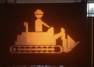 China Monochrome P20 VMS Traffic Signs LED Message Displays Dynamic Message wholesale