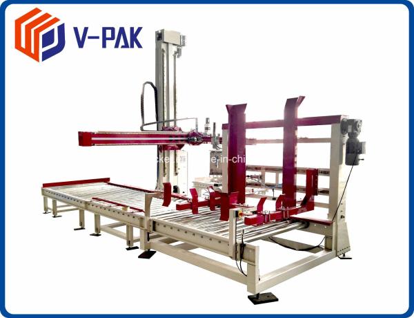 Quality 100Kg Mechanical Stretch  Robotic Bag Case Packer Palletizer for sale
