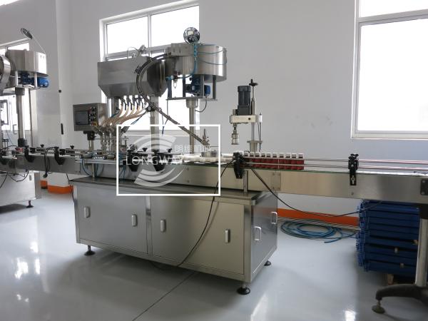 Quality 100% Factory Omron Electric Brand automatic 5-30ml bottle filling capping machine for liquid for sale