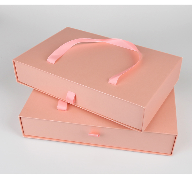 Cardboard Packaging Green Two-Drawer Rum Box Brown Chocolate Drawer Style Box Drawer Style Watch Box With Insert