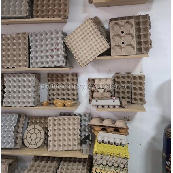 2024 Full Automatic Paper Pulp Moulding Machine for Egg Tray Fruit Plate and Dish Making