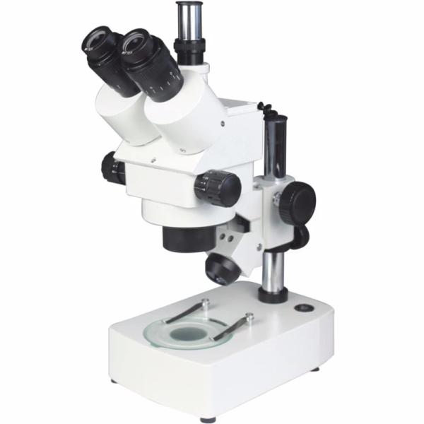 Quality 7-45X Stereo Binocular Microscope With Camera Adapter Height Adjustable for sale