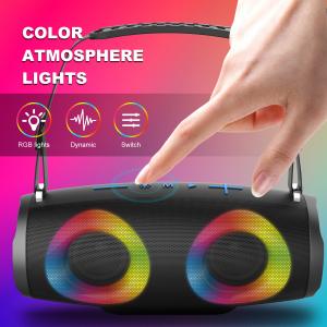 China V5.0 Bluetooth Bookshelf Speakers With Subwoofer Compact Size 2*5W Output Power wholesale