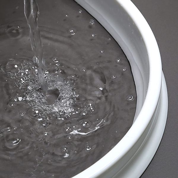 Water Stopper Silicone Seal Strip Foldable Shower Threshold Dam for Kitchen and Bathroom Barrier