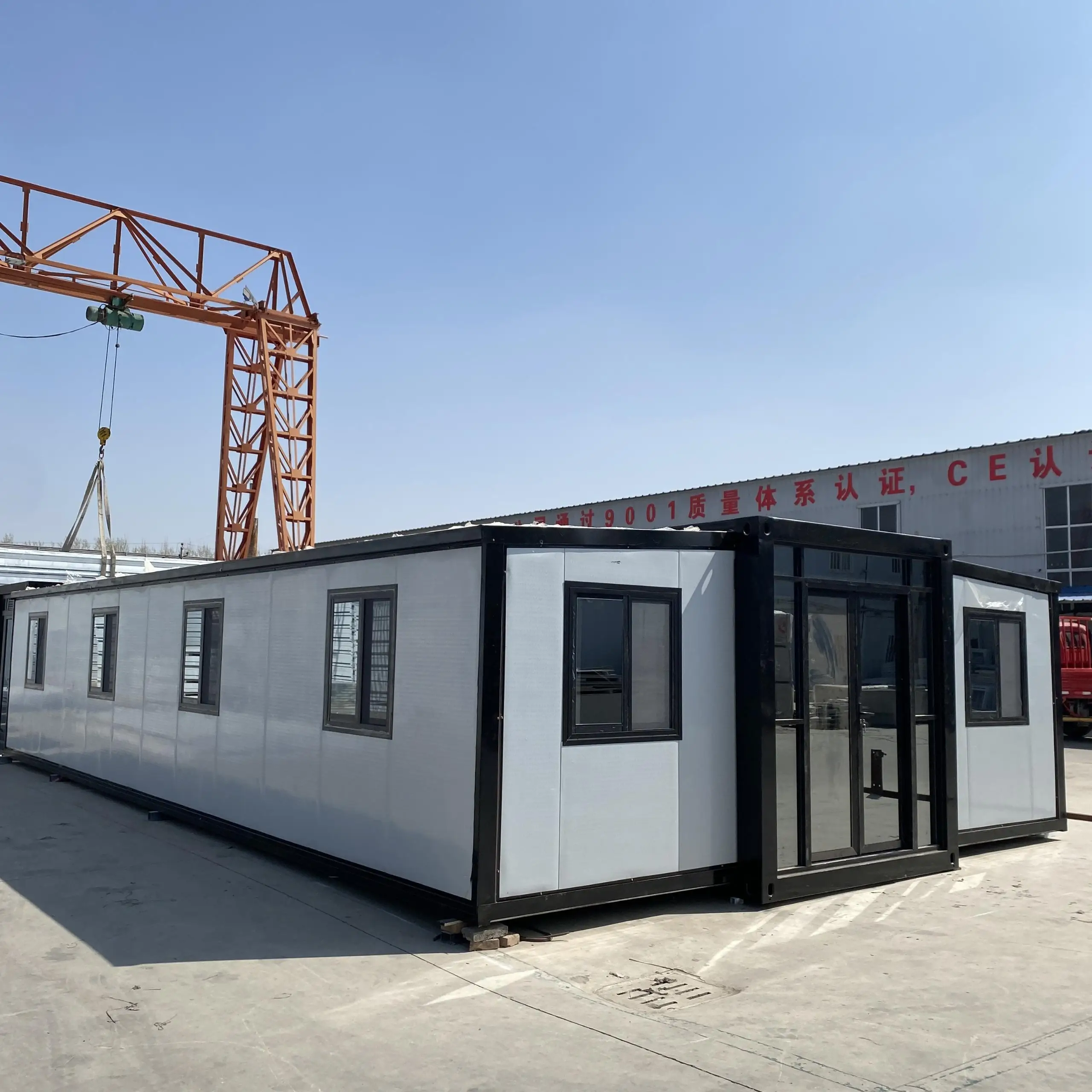 Contemporary Design Style Good Prices Movable Fireproof Expandable House Foldable Modular Container House Containers Home Extendable Mobile House