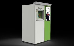 China QR Code Supermarket Reverse Vending Machine 120L Accept Plastic Bottle/ Tetra Pak wholesale