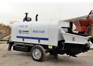 Elba Diesel Trailer Concrete Pump , High Efficiency Cement Grouting Pump