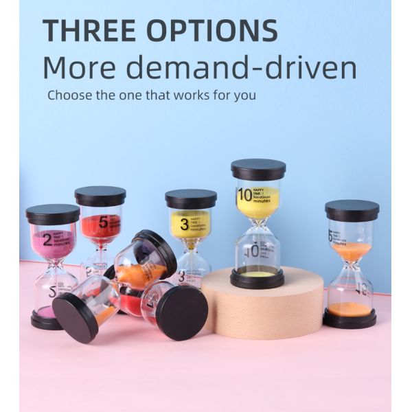 6 Colors Digital Hourglass Timer , Quicksand Hourglass Zandloper