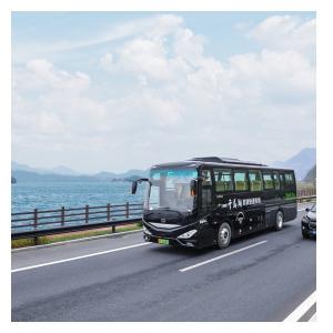 DANA Axle 11m 46 Seater Electric Coach Bus 160kw For Public Transportation