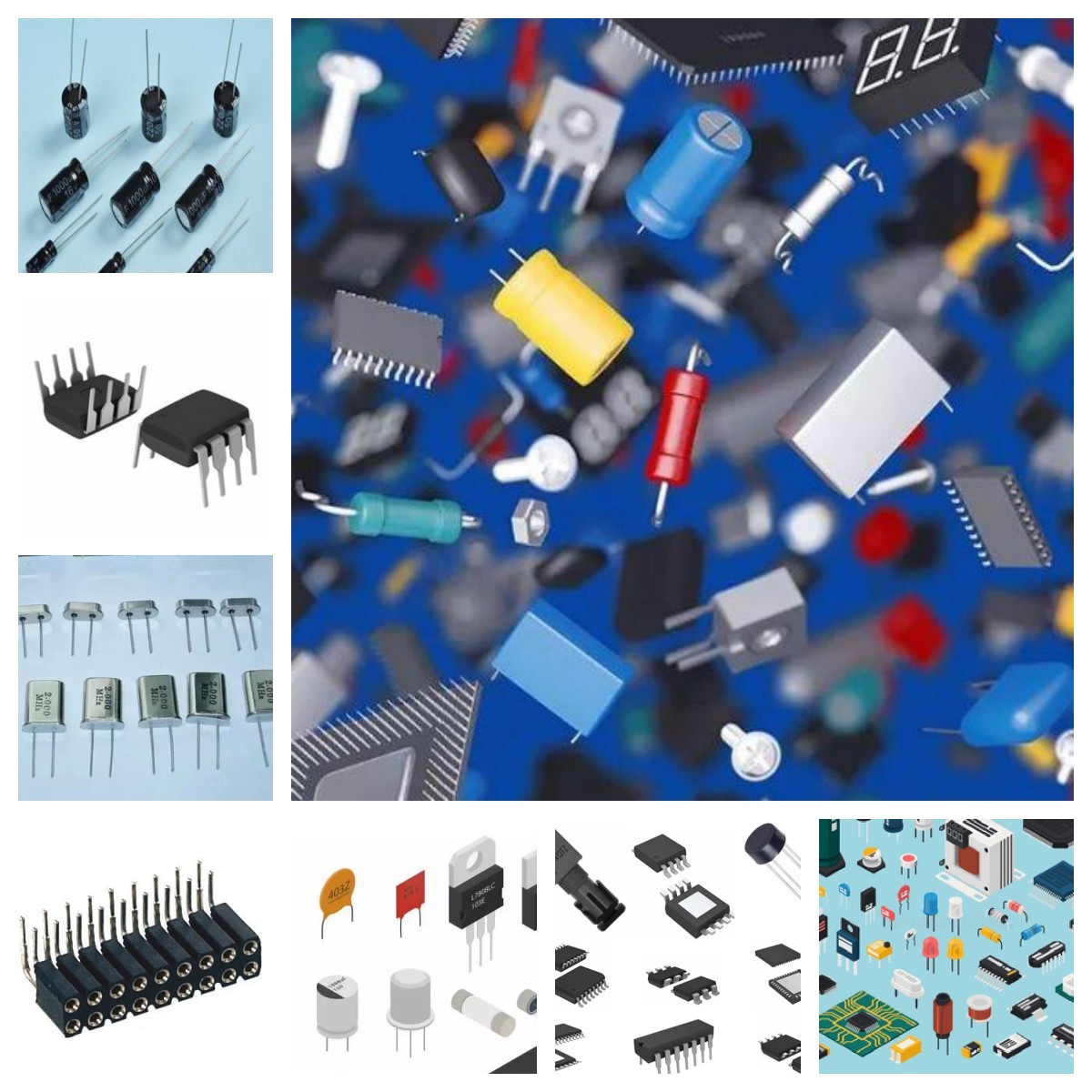 0.2mm-4.0mm Thickness SMT PCB with 0.10mm Minimum Hole Diameter