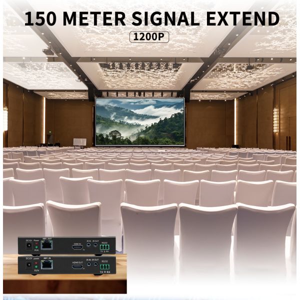 1920X1080 120M HDMI Extender Network HDMI Extender Transmitter CE Certificated