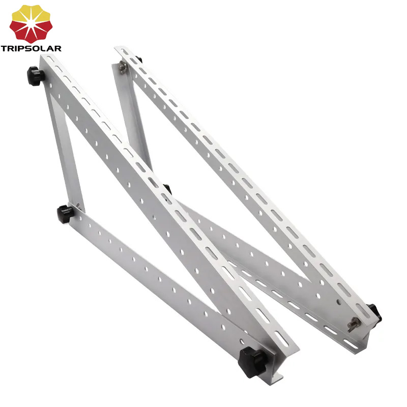 Solar Energy Adjustable Mid End Clamp for Flat Bracket Standing Ground Roof System