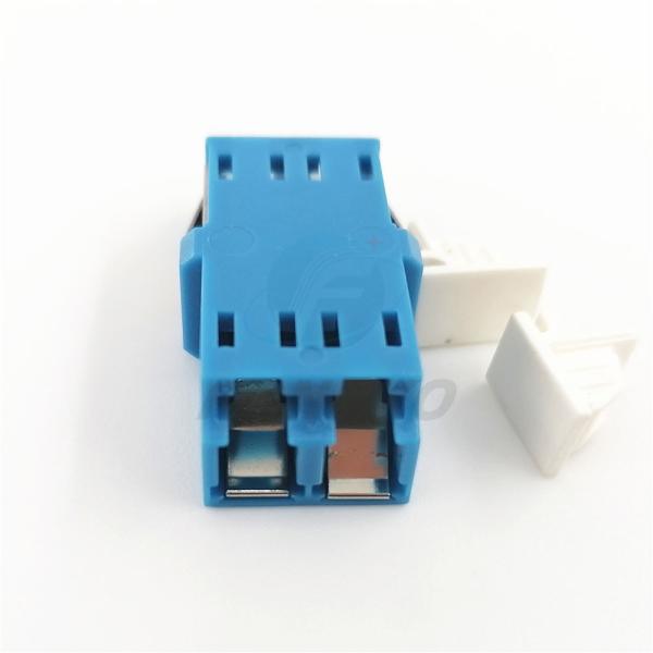 Quality Single Mode LC Duplex Adapter UPC Ethernet To Fiber Adapter SM DX for sale