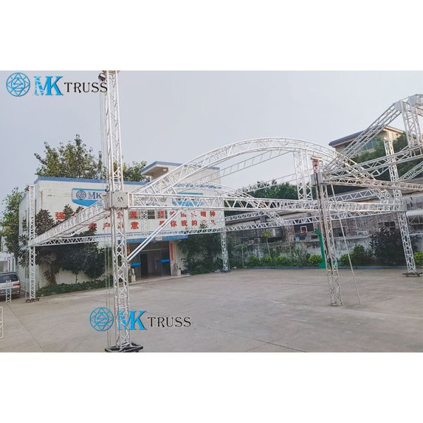 290mm 400mm Aluminum Alloy Square Truss 3 Ways Corner Junction Box with Accessories