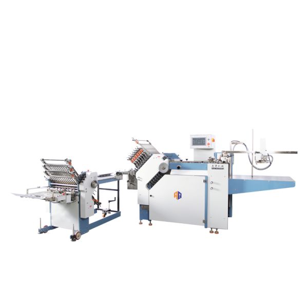 16 Buckle Plate Cross Fold Paper Folding Machine Belt Driving Type