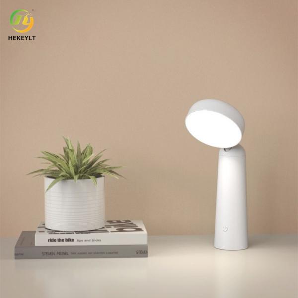 Quality Modern Minimalist Table Lamp Three Color Stepless Dimming USB Charging Table Lamp LED Touch Switch for sale