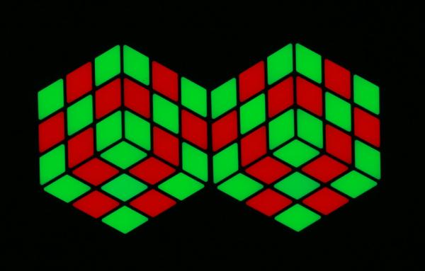 Quality Led Magic Cube 108pcs*0.2W RGB 3in1 Led Effect Lighting Led Disco Lighting For Party Club for sale