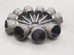 China Electro Bonded CBN Grinding Pins Diamond Routers Bit Mounted Points D45 on sale