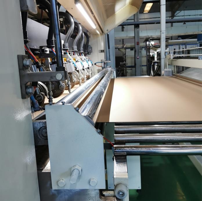 High Precision Web Tension Control System 1800-2200mm Cardboard Web Size