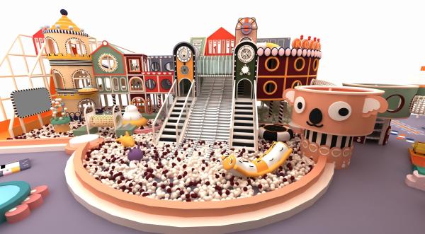 Quality Customized Play Center Kids Naughty Castle Funny Indoor Playground Design for sale