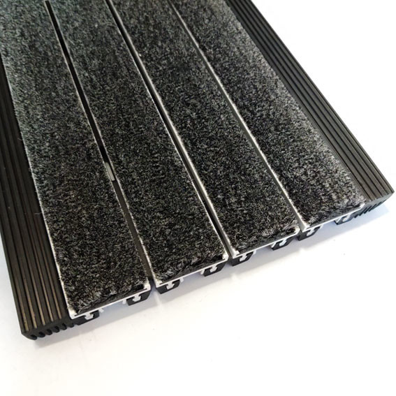 Aluminum Commercial Entrance Matting High Traffic Custom Size Entry Mats Residential