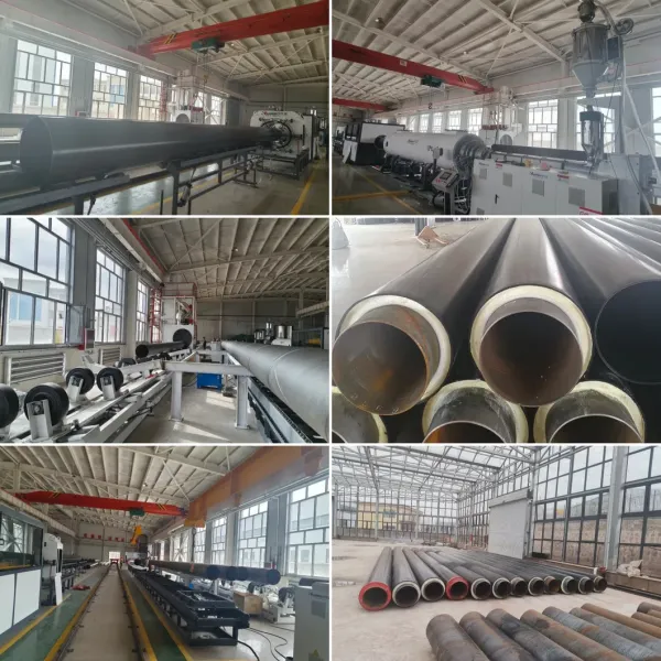 HDPE Outer Protection Pipe Extrusion Line for Underground Thermal Heating, Hot Water, and Gas Distribution Networks