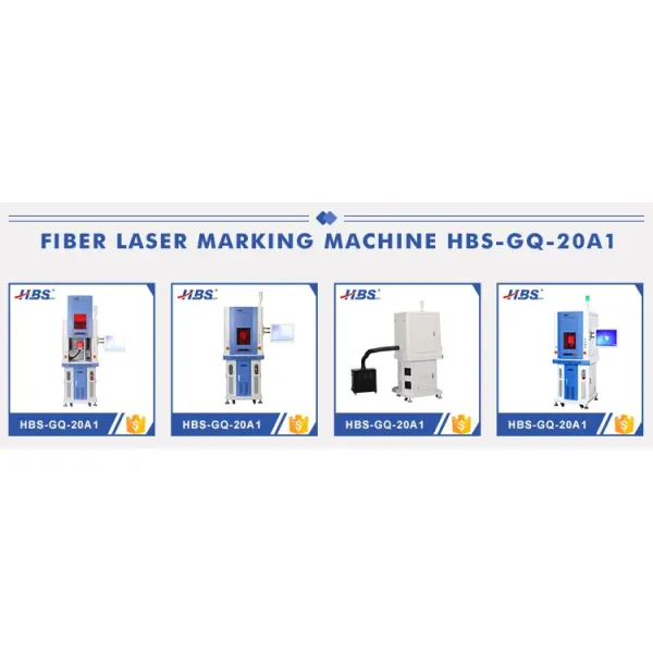 New Design Enclosed Fiber Laser Marking System with Raycus Laser Source
