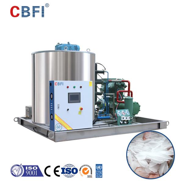 Quality 10 Ton Thick Scale Flake Ice Machine For Fishery Industry Making Ice Maker Machine for sale