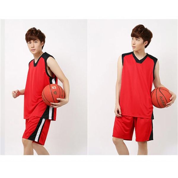 100% Polyester V Neck Youth Sports Baseball Jerseys Double - Threaded Sewing