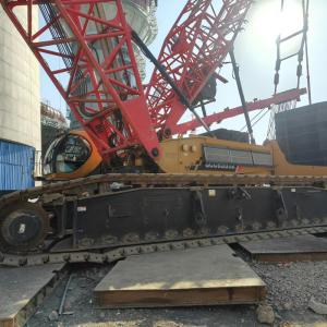 Second Hand 500 Tons Crawler Mounted Mobile Crane In Bridge Construction