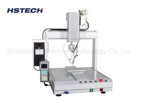 China Single Station Desktop Automated Soldering Machine 0.6~1.0mm Solder Wire Processing Date wholesale