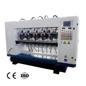 China Custom Slitter Scorer Thin Blade Rotary Machine With Precision Linear Guide wholesale