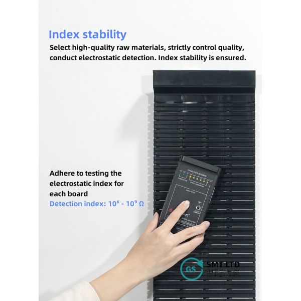 PCB Tray ESD Shelf Storage Turnover Rack Binaural Type 25 PCS