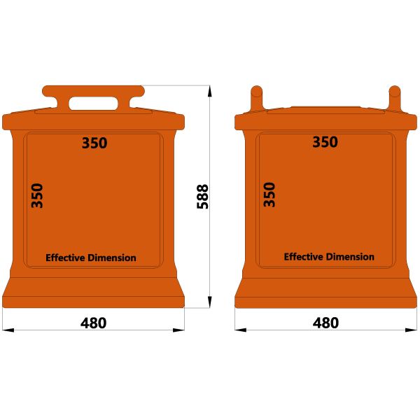Syntax MK2N 5P 63A Portable Distribution Box PE Material With 16Amp Mechanical Interlocked & Switched CEE Sockets